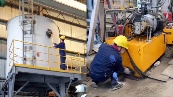 建材公司開展專項(xiàng)設(shè)備清潔活動 建材公司開展專項(xiàng)設(shè)備清潔活動