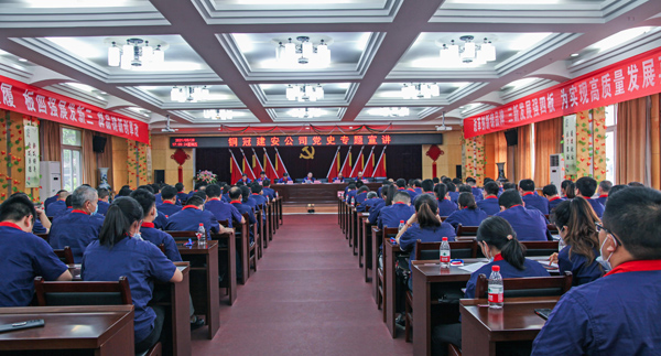 公司開(kāi)展黨史專題宣講活動(dòng) 公司開(kāi)展黨史專題宣講活動(dòng)