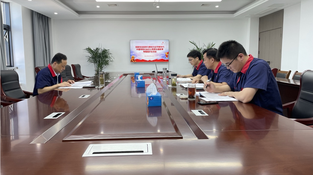 公司各黨支部召開學習貫徹習近平新時代中國特色社會主義思想主題教育專題組織生活會 公司各黨支部召開學習貫徹習近平新時代中國特色社會主義思想主題教育專題組織生活會